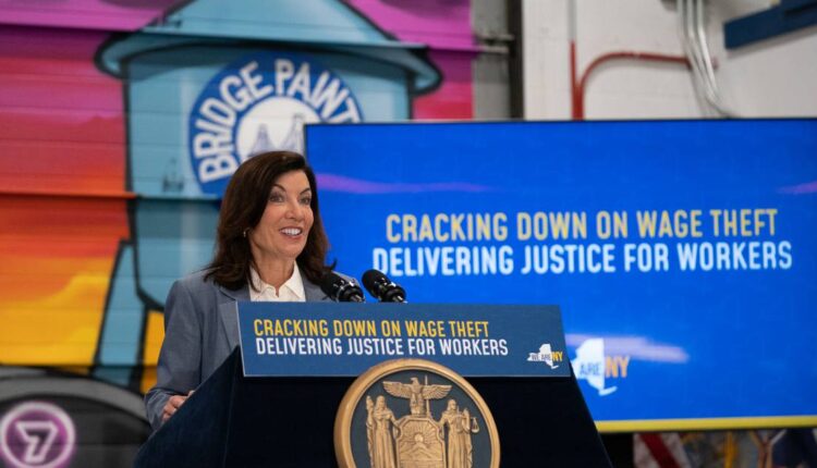 Hochul, AG James tout wage theft crackdown as NY task force recovers $3M owed to workers
