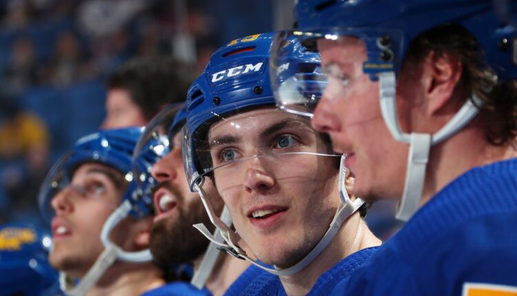 Buffalo Sabers Forward Peyton Krebs' Maturity, Growth On & Off Ice
