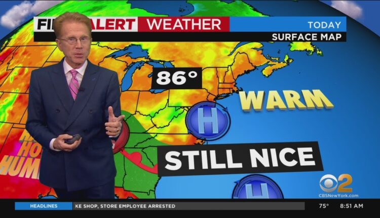 First Alert Weather: CBS2's 7/31 Sunday morning update
