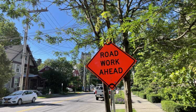 North Meadow (Rt 13), West Buffalo Streets intersection reduced to one lane for repairs
