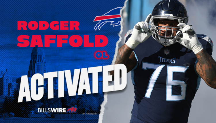 Buffalo Bills activate Rodger Saffold from NFI list
