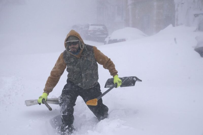 The winter storm is pulling away in Buffalo and Syracuse, but much more