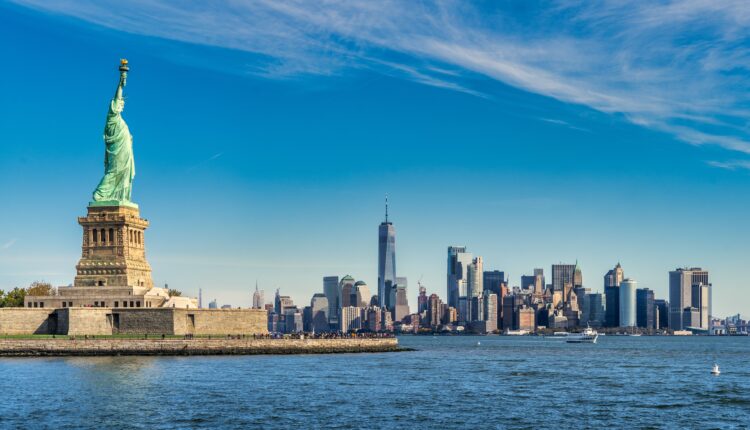 Statue of Liberty & Manhattan