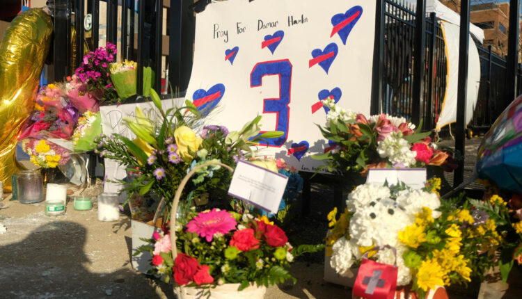 Buffalo Bills safety Damar Hamlin, still critical, continues to recover, tweets thanks

