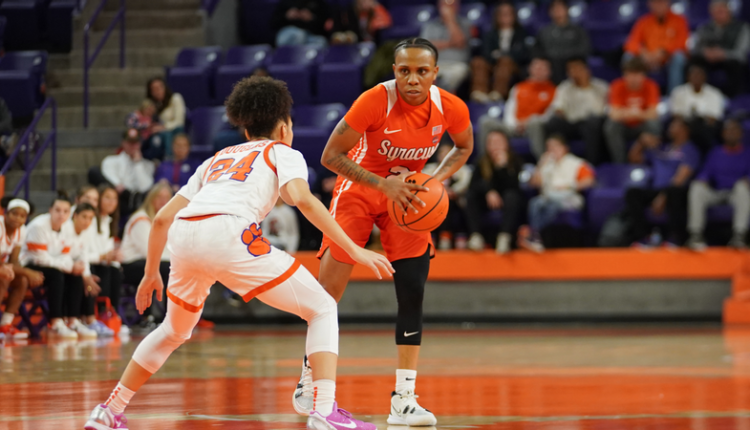 Fair, Woolley leads Syracuse past Clemson by road

