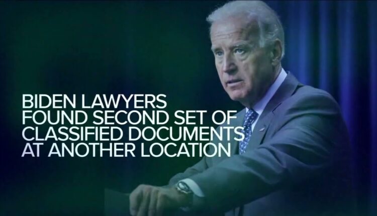 2nd batch of potentially classified Biden documents discovered