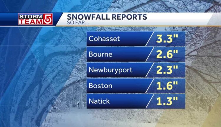 How much snow fell in your neighborhood on January 16, 2023?

