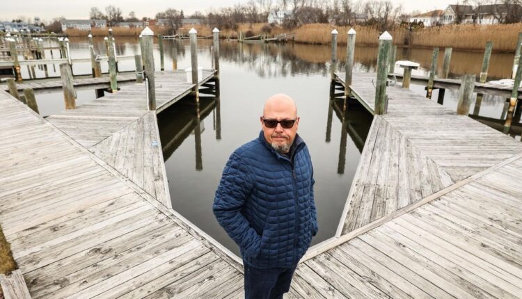 The nearly 40-year-old Blue Point townhouse cesspools will be connected to the Patchogue facility

