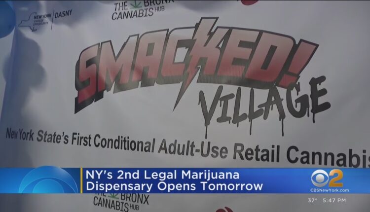 New York's 2nd legal marijuana dispensary opens Tuesday