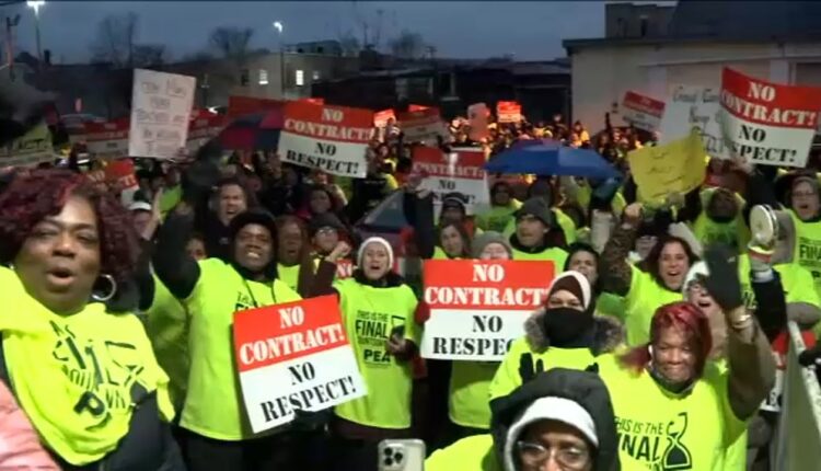 Paterson teachers rally for new contract, threaten to strike