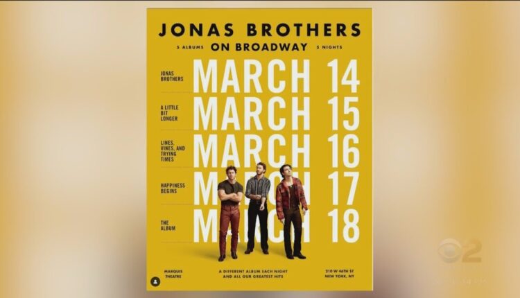 Jonas Brothers will play 5-night residency in New York City