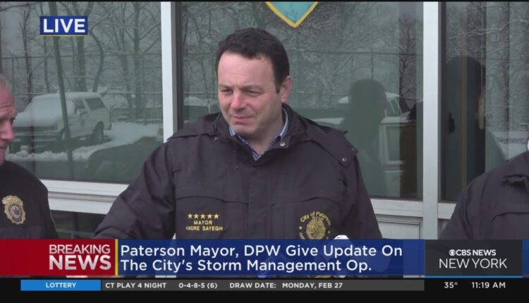 Paterson officials provide update on storm cleanup