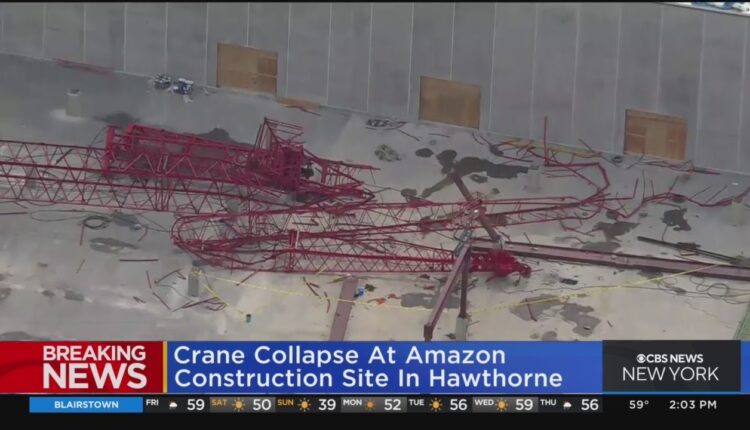 2 injured in crane collapse in Westchester County