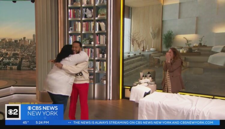 John Legend surprises Long Island fan on "The Drew Barrymore Show"