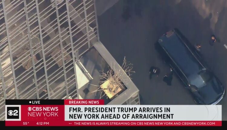 Watch: Former Pres. Trump's motorcade arrives at Trump Tower