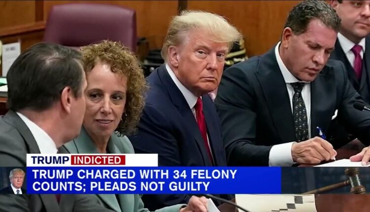 A breakdown of Trump's arraignment