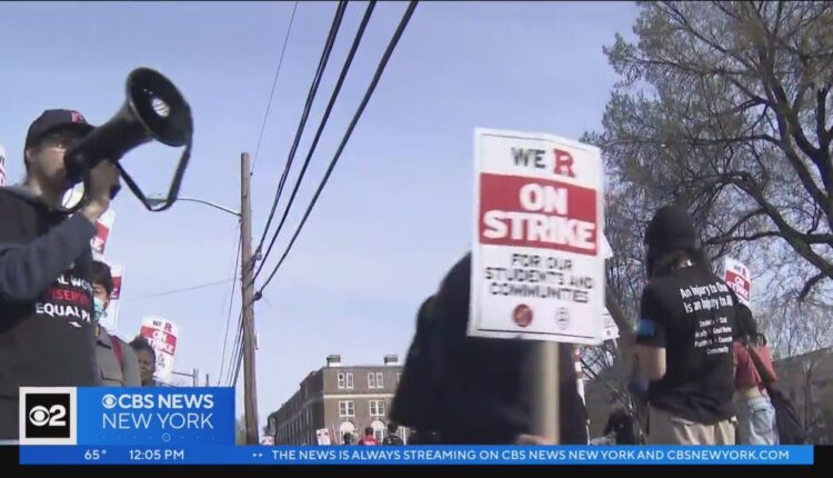 Strike continues on Rutgers campuses