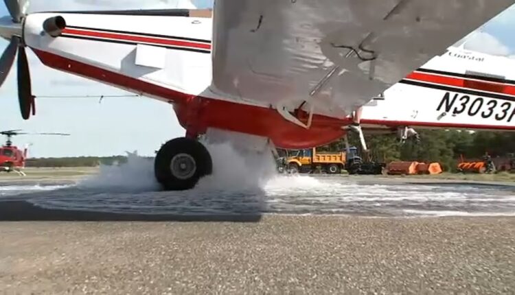 Helicopter team helps extinguish New Jersey wildfires