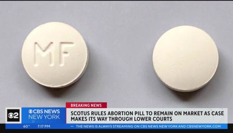 SCOTUS rules abortion pill can remain on market for now