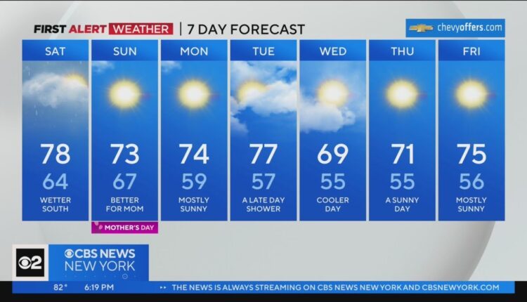 First Alert Forecast: CBS2 5/12/23 Evening Weather