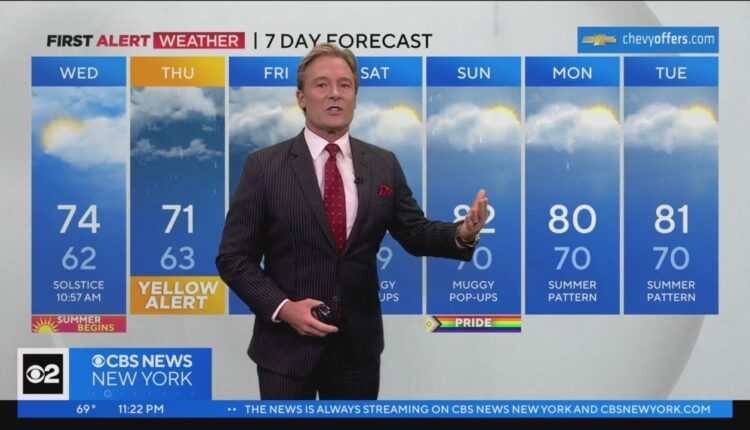 First Alert Weather: CBS2 11 p.m. forecast 06/20/2023