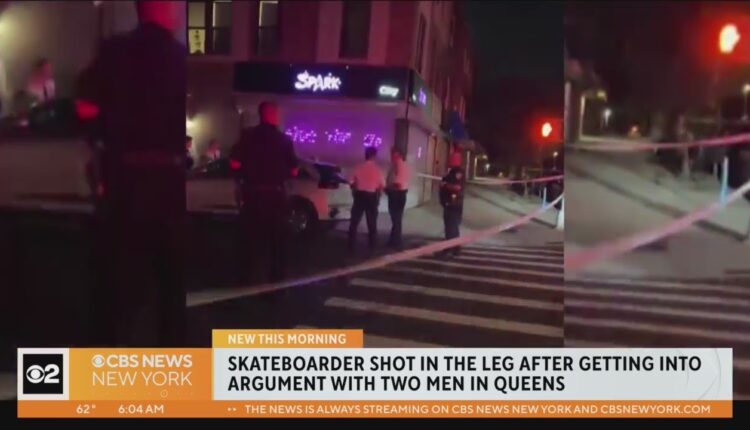 Skateboarder shot after argument in Queens