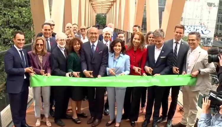 Moynihan Connector ready to welcome people to the High Line