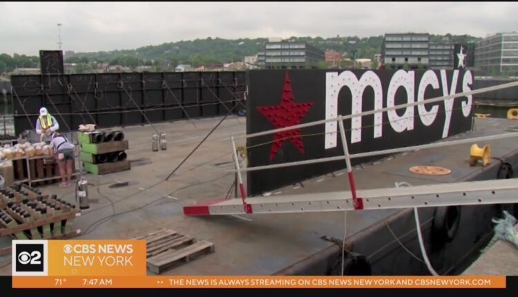 Macy's gearing up for 4th of July fireworks in East River