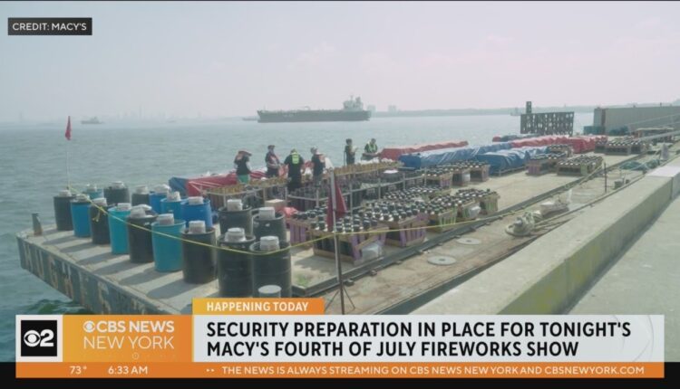 Security measures in place for 4th of July fireworks