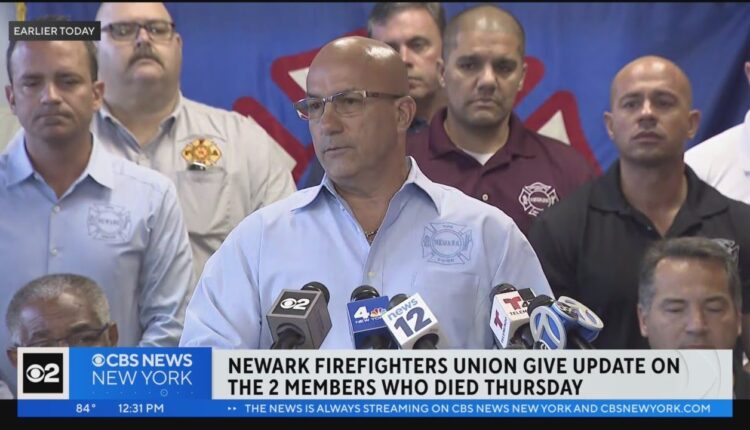 Newark firefighters union remembers those killed in cargo ship fire