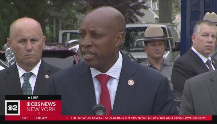 Suffolk County Police announce arrest in Gilgo Beach murders