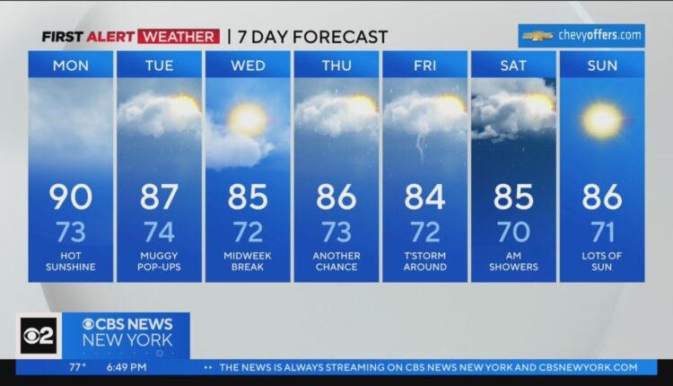 First Alert Forecast: CBS2 7/16/23 Evening Weather