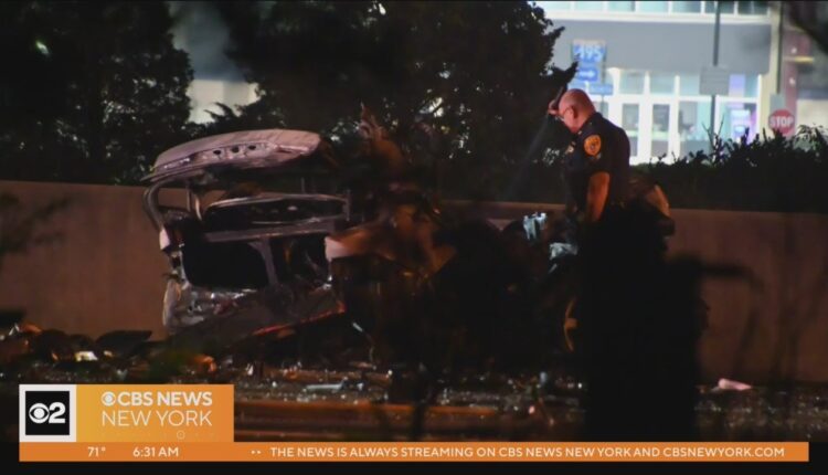 2 dead after wrong-way crash on LIE