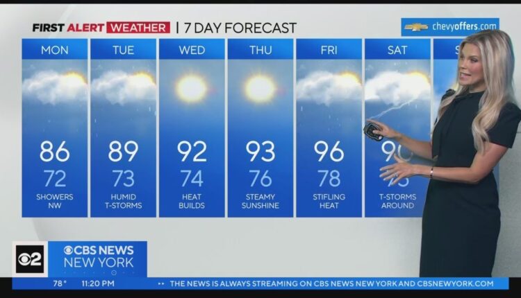 First Alert Weather: String of 90-plus-degree days coming to Tri-State Area