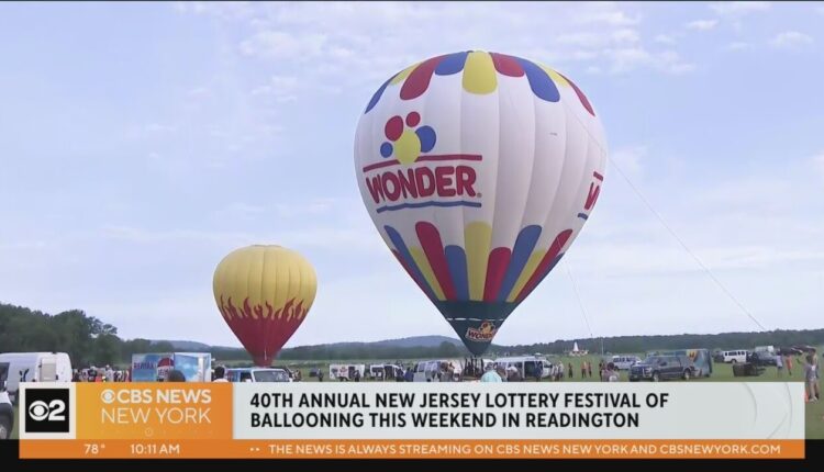 40th annual New Jersey Lottery Festival of Ballooning