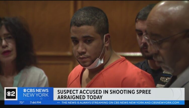 Suspect accused in Queens shooting spree arraigned