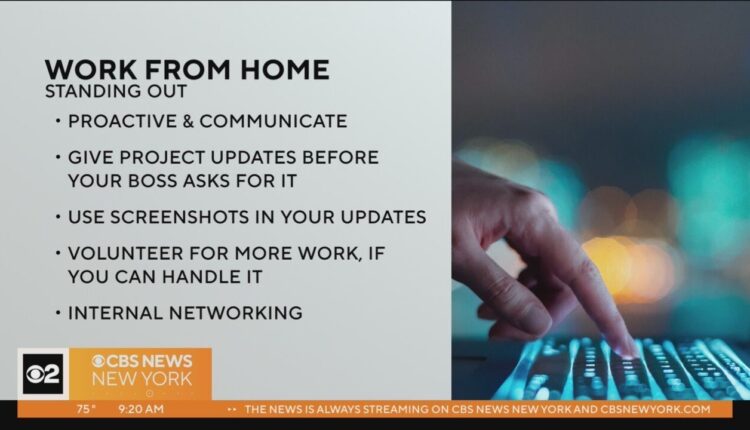 How to stand out while still working from home