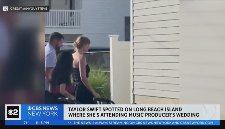 Taylor Swift spotted on Long Beach Island where she's attending a wedding