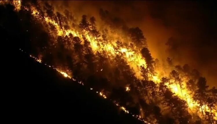 Firefighters battle wildfire burning in South Jersey