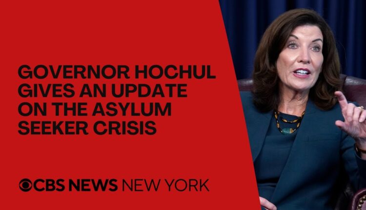 Live: Gov. Kathy Hochul update on asylum seeker crisis