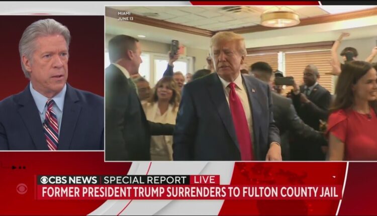 CBS News Special Report: Donald Trump surrenders at Fulton County Jail