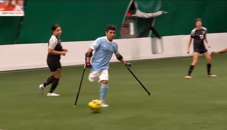 U.S. amputee soccer team prepares to play overseas