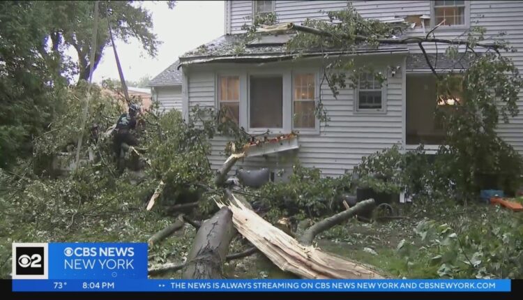 Fast-moving storm leaves trail of destruction through Madison, NJ