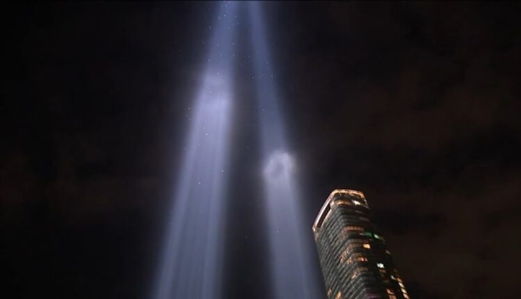Tribue in Light honors victims of 9/11 terror attacks