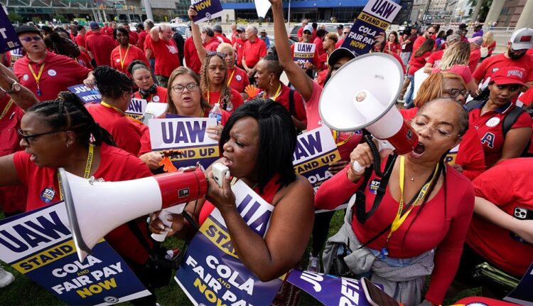 Ford announces layoffs after about 13,000 auto workers initiate strike