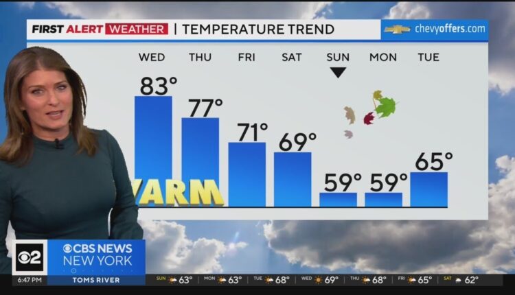 First Alert Weather: It's definitely going to feel like fall on Monday