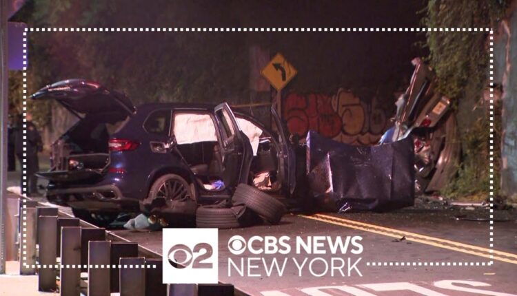 Deadly crash leaves devastating scene in Jersey City