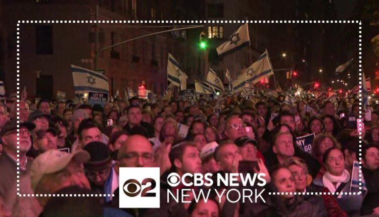 Rally on Upper West Side marks 30 days since Hamas attacked Israel