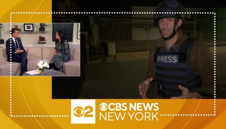CBS New York's Doug Williams reflects on reporting from Israel