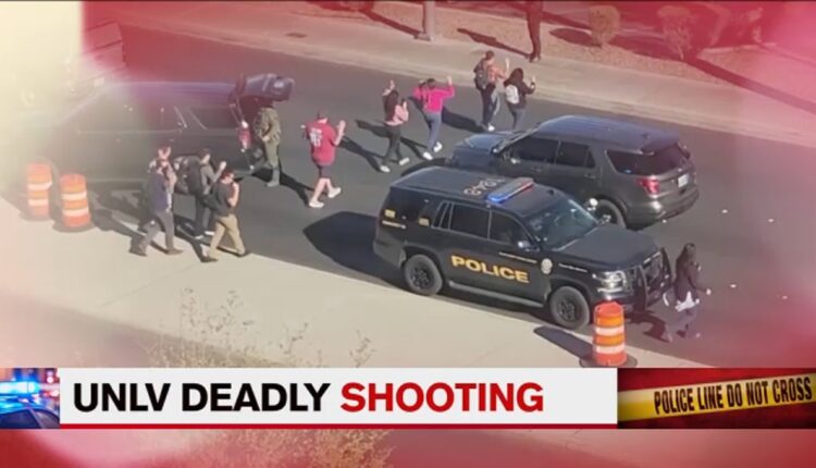 3 dead, gunman killed by officers after opening fire at UNLV campus